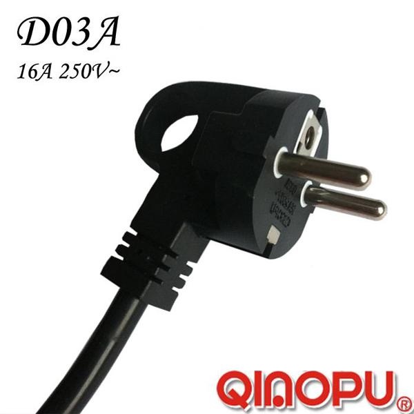 Qiaopu power cord,ring-pull power cord, VDE power cord,EU power cord