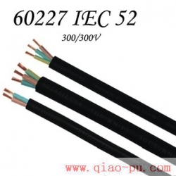 中国国标CCC认证 60227IEC53（RVV）300/500V PVC电线