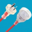 Australian three-pin plug extension cords, SAA Standard extension cord, extension cord cable in Australia