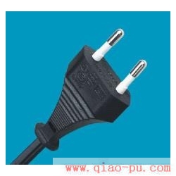 EU regulations two-wire power cord,VDE approved plug,two core plug,VDE power cord