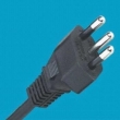 Brazilian certification 16A three core plug the power cord, Brazilian new standard power cord