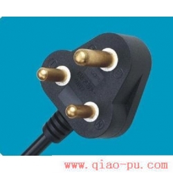 Large power cord in South Africa，South Africa authentication South Africa Power cord,SABS plug and power cord