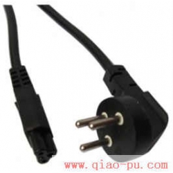 Israel notebook power cord, power cord Mickey, Mickey plug power cord, IEC5