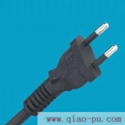 Brazil certification power cord,10A Brazilian standard 2 pin plug power cord,the new Brazilian standard power cord