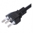 Brazil's three-pin plug | Brazil UC certified power line | three-pin plug | Brazil Standard