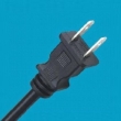 UL certification poles plug,NEMA 1-15P plug.UL CSA Standard power cord