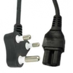 C-18/.QT3-H / big South African three pin plug, SABS Approval plugs, South Africa, SABS Standard plug