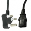 C18/QT3,South African Plug,South African 3 Pin plug,South African computer power cord