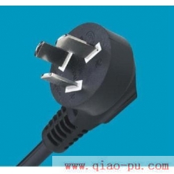 2012 GB new standard 16A three wire power cord, Ningbo Qiao Puguo standard power line