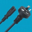 Two cores Australia plug with IEC 7 power cord,2 PIN power cord