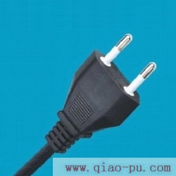 Italy IMQ certified power cord,Italy two heart plug,Italy two round pin plug,IMQ Power cord