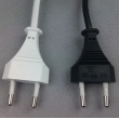 Europe power cord|Two pin VDE Plug|Germany D01(Y001) power cable|European cord|VDE power cord-Ningbo Qiaopu Electric Co., Ltd.