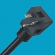 UL approved 6-20P plug,American-style three-pin plug,power cord with grounded three core