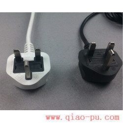 2011 new standards, the United Kingdom BSI1363 / A certified power supply cord, ASTA certified power cord with fuse plugs, UK power cord - Ningbo Qiaopu Electric Co., Ltd.