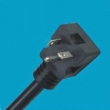 UL approved 5-20P plug,American standard three-wire power cord,NEMA 5-20P right angle power cord