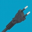 Brazil certification power cord,10A Brazilian standard 2 pin plug power cord,the new Brazilian standard power cord