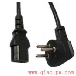 Israel Power Cord, Israel computer plug, SII Standard three-pin plug, IEC13