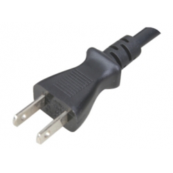 QP4, Japan 2 core plug, PSE standard plug, power cord Japan