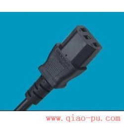 C-13 cable connector,VDE IEC C-13,3-Pin Power Cord Connector,Computer power cord