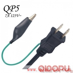 Japan PSE certification three-wire power cord, JET standard power cable poles with grounding non-disconnect plug