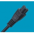 欧标三芯米老鼠尾插，梅花尾插头，IEC 60320 C-5插头，笔记本插头电源线