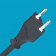 Switzerland poles can not disconnect plugs,Switzerland SEV certified power cord,+S certification Swiss standard power cord