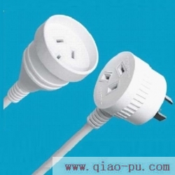 Australia 90-degree right angle three-pin power cord,Australia three-wire extension cords,three-core cable