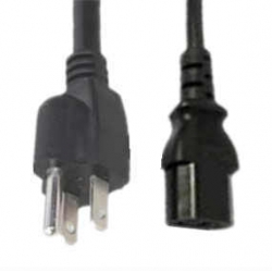 QP6/QT3,UL 3 Pin Plug,IEC 13 Plug,computer power cord,UL power cord