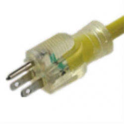 American-style three-pin plug | transparent Plug | three-pin plug | UL line | NEMA 5-15P