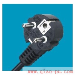 EU regulation plug,VDE certification power cord,European pipe plug,European standard power cord