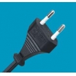 EU regulations two-wire power cord,VDE approved plug,two core plug,VDE power cord