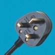 BSI certification fabricated plugs,British removable plug English type fused power cord
