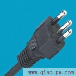 Brazilian certification 16A three core plug the power cord, Brazilian new standard power cord